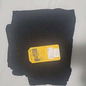 Black Carhartt rugged flex loose fit canvas double front work pants